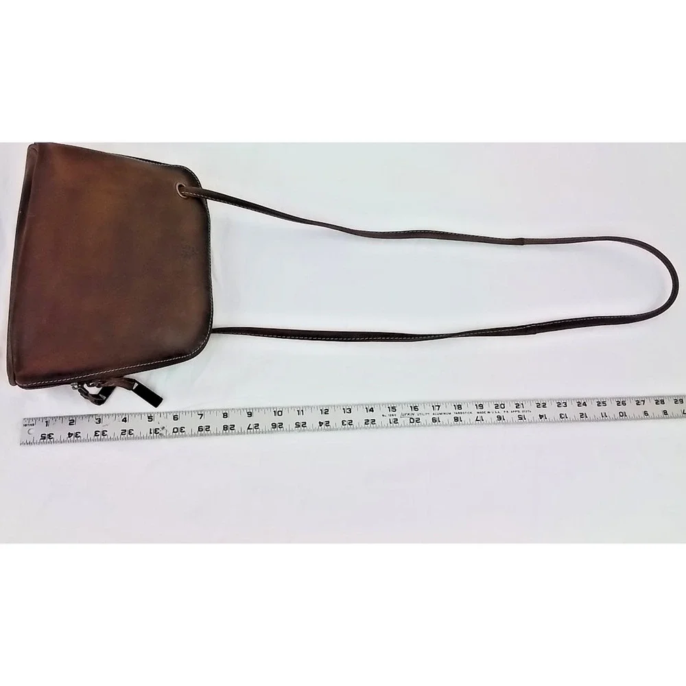 STS Ranchwear Brown Leather Crossbody Shoulder Bag